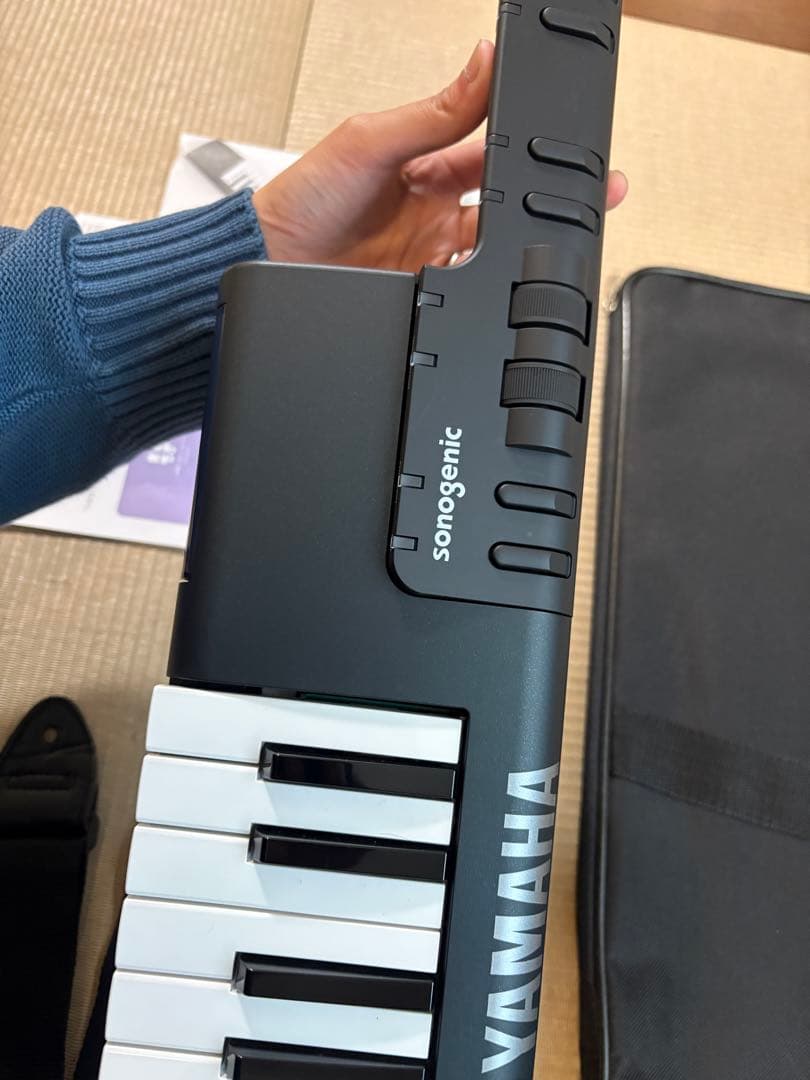 YAMAHA sonogenic ブラック ショルダーキーボード