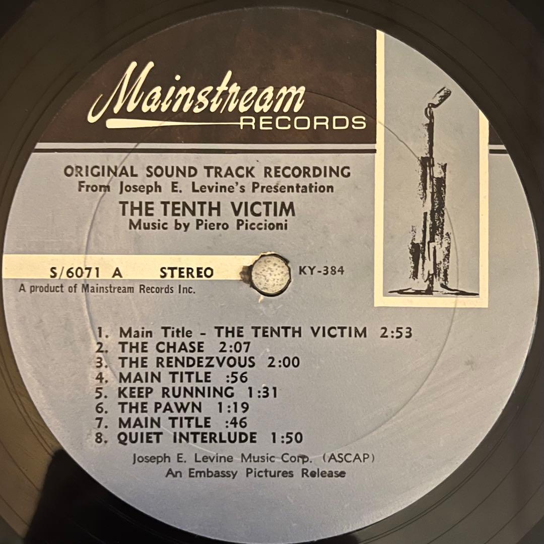 洋楽 PIERO PICCIONI / The 10th Victim