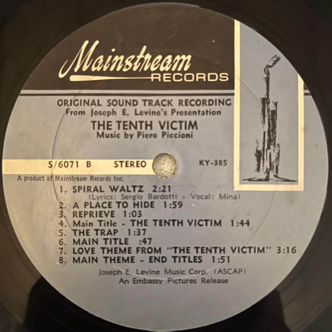 洋楽 PIERO PICCIONI / The 10th Victim