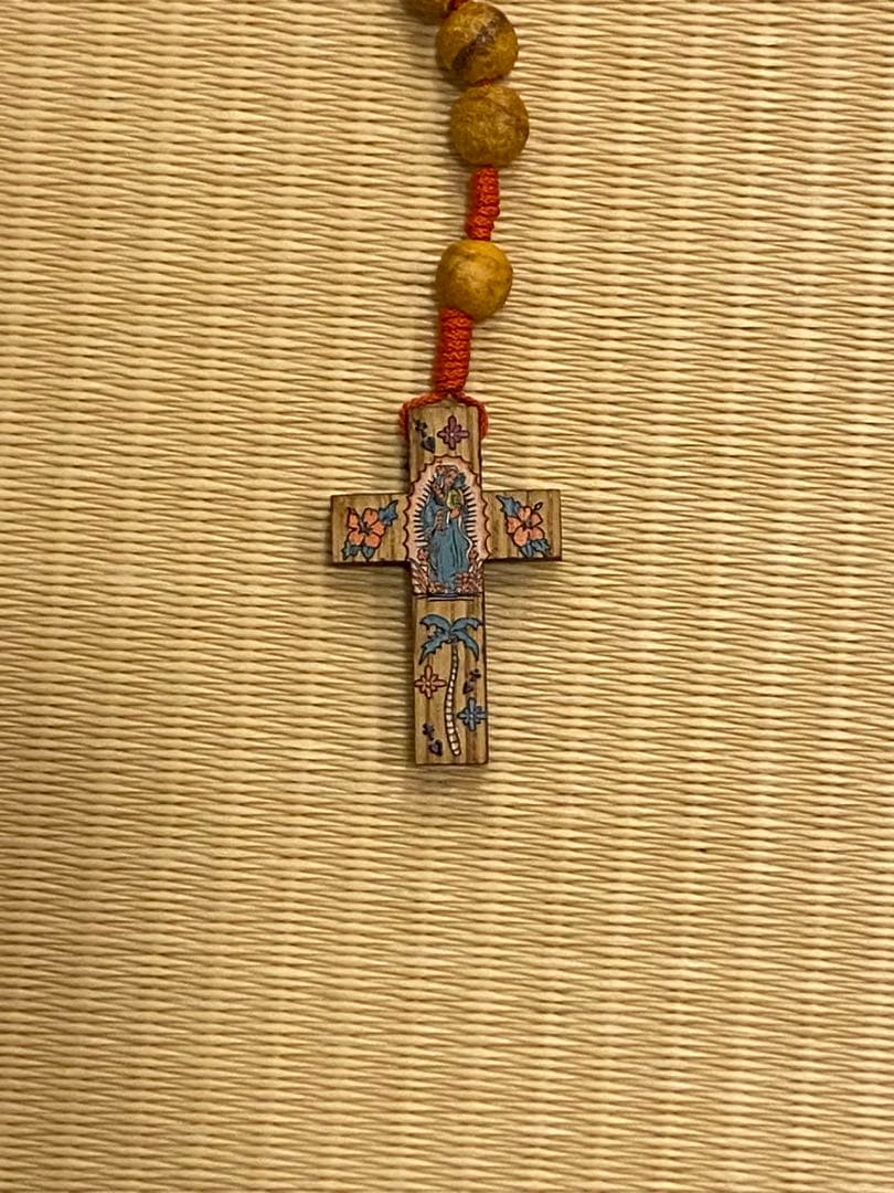 ロザリオ　キバコワークス　PALO SANTO WOOD ROSARY 木製