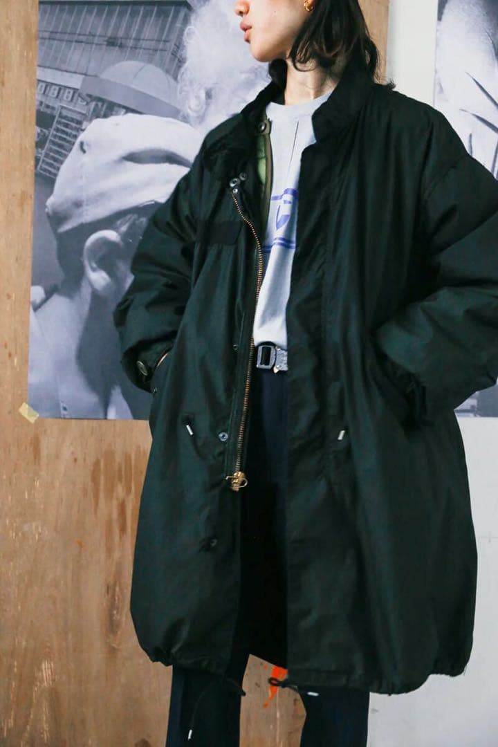 超希少 US ARMY M-51 Mods Coat super black