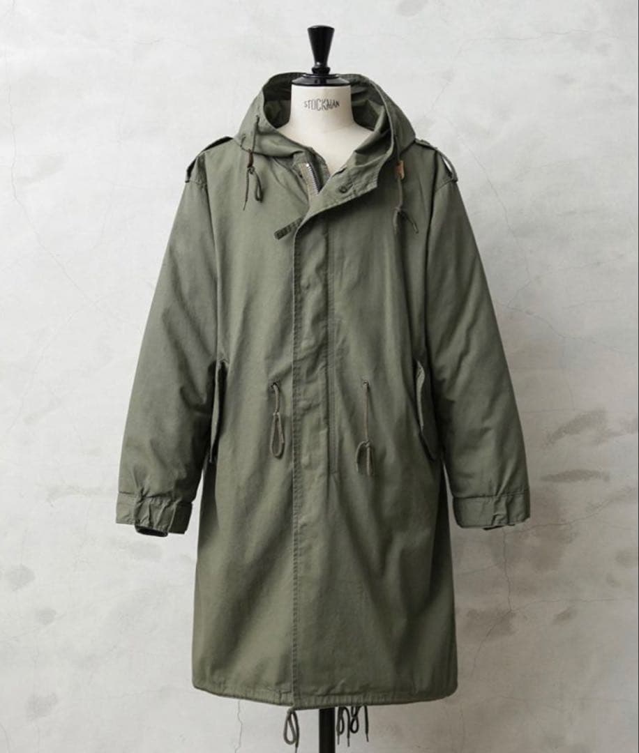 【konbu】ヒューストン米軍 M-51モッズコート