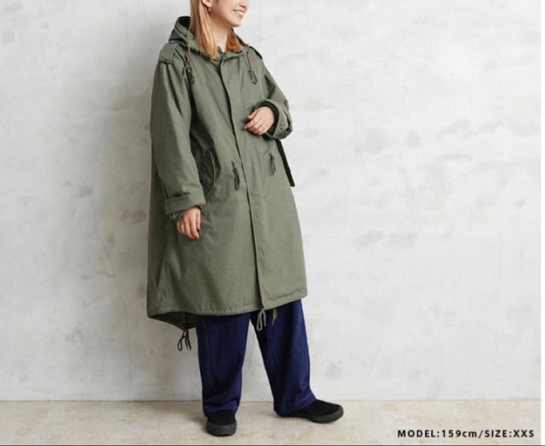 【konbu】ヒューストン米軍 M-51モッズコート