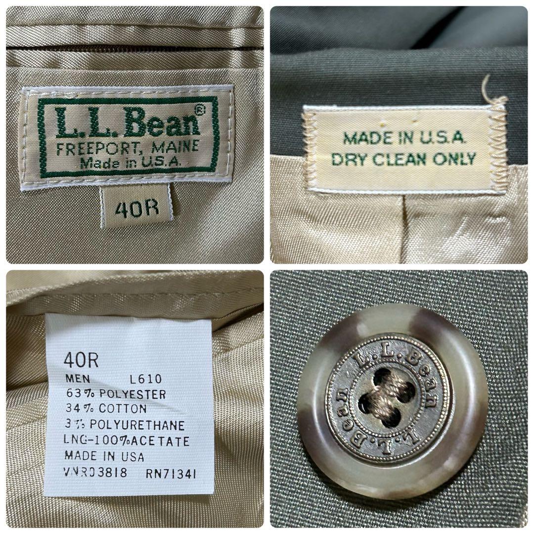 L.L.Bean エルエルビーン vintage テーラードジャケット USA製