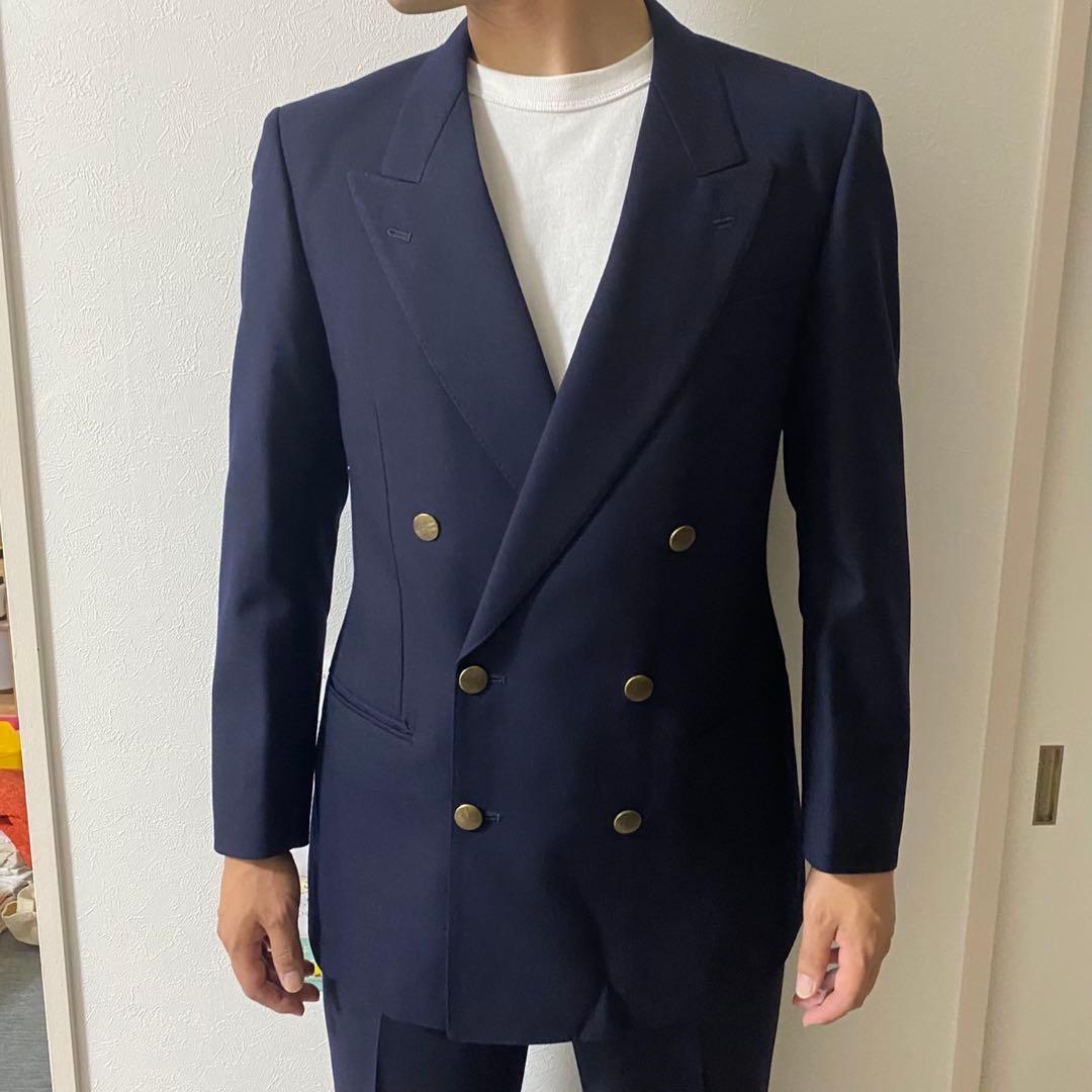 【美品】D’URBAN ダーバン ダブルブレザー上下　94A6