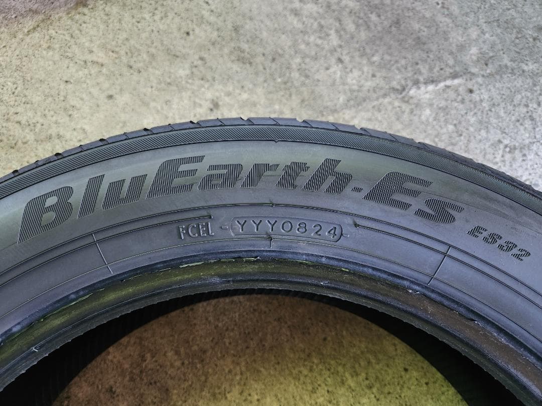 送料込☆2024年製 ヨコハマ タイヤ 185/60R16 日本製☆4本