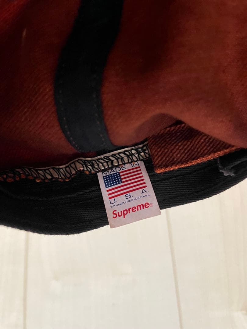 Supreme ブラウン キャップ