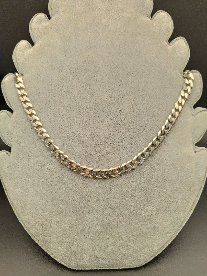 喜平ネックレス silver925 シルバー925 ITALY 太 8mm
