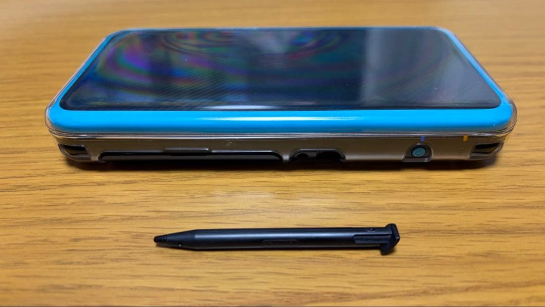 new ニンテンドー 2DS LL ブラック×ターコイズ　　充電器付き