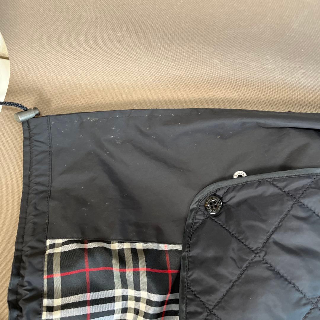 BURBERRY BLACK LABEL モッズコート Mサイズ ファー付き