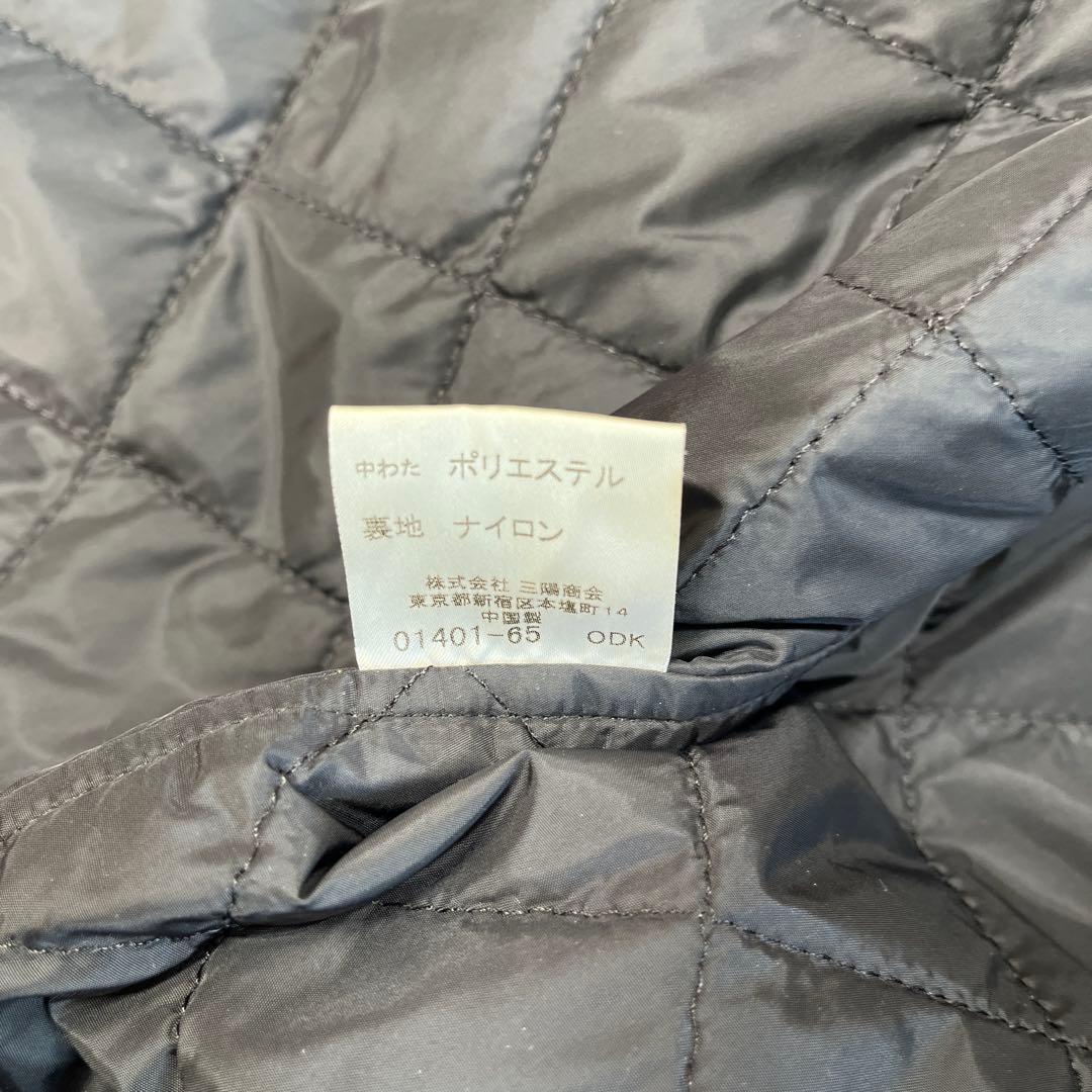BURBERRY BLACK LABEL モッズコート Mサイズ ファー付き