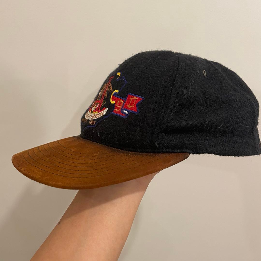 90s USA製 企業ロゴキャップ 2トーンキャップ