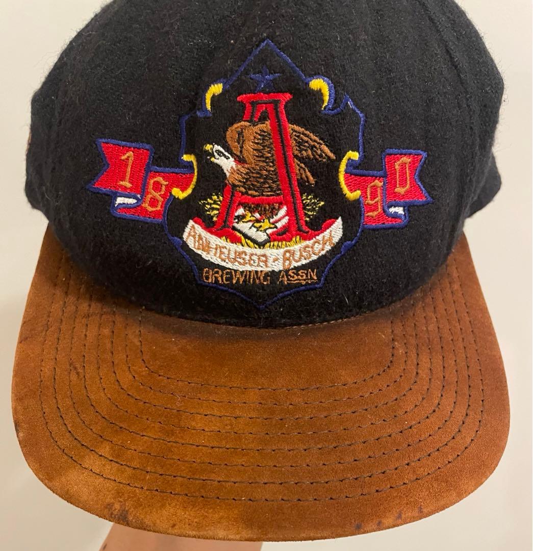90s USA製 企業ロゴキャップ 2トーンキャップ