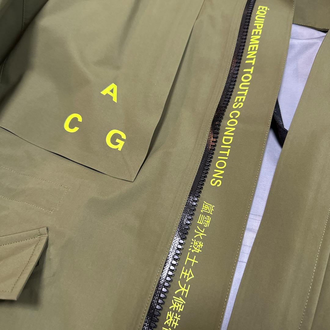 NIKE ACG モッズコート オリーブ　ヒューエロルソン　アクロニウム　L