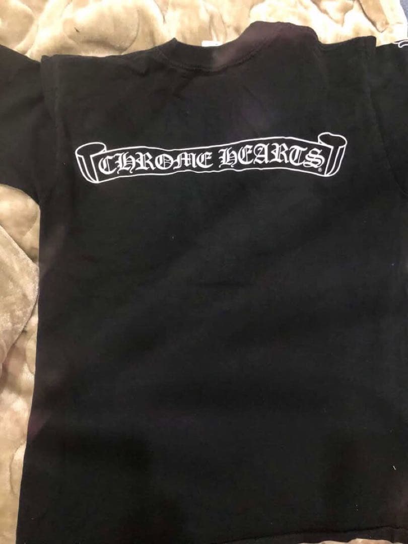Chrome Hearts 黒 Tシャツ ポケット付き