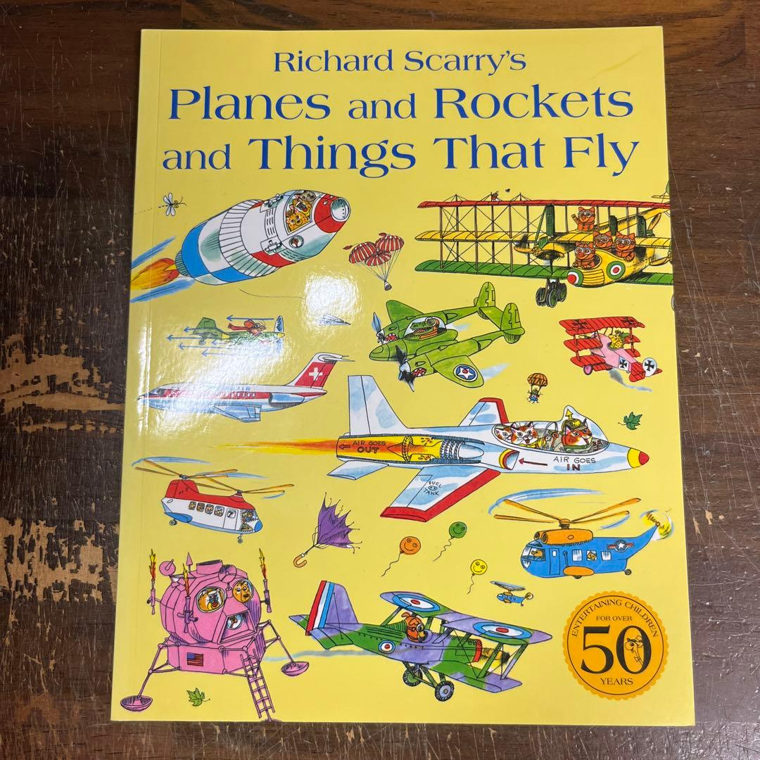 Richard Scarry's 英語の絵本　6冊