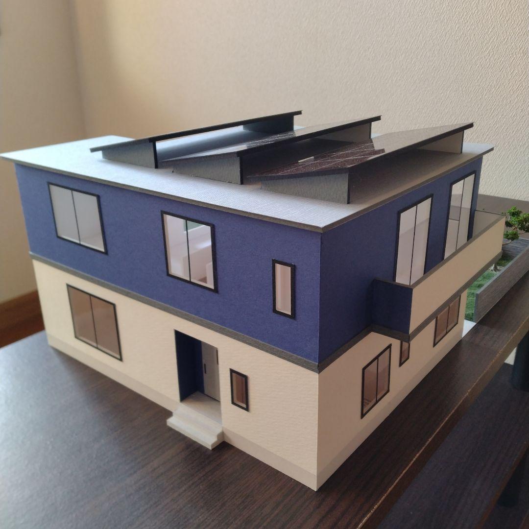 50分の1，2階建て内外模型No.89『ドジャーブルーで翔タイム』