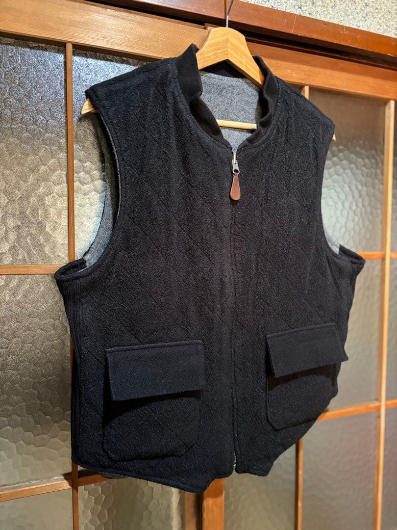90s POLO RALPH LAUREN リバーシブル 黒 アメリカ製 黒
