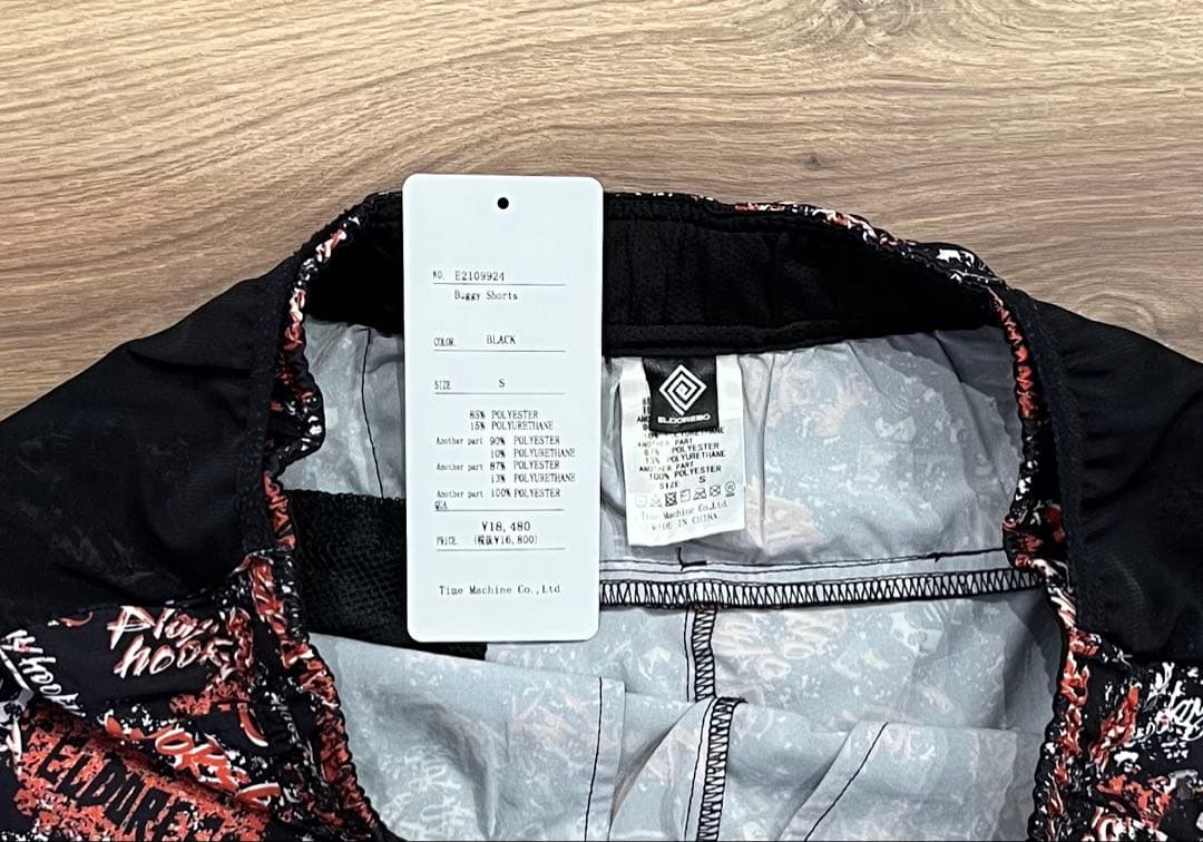 ELDORESO Buggy Shorts(Black) E2109924【S】