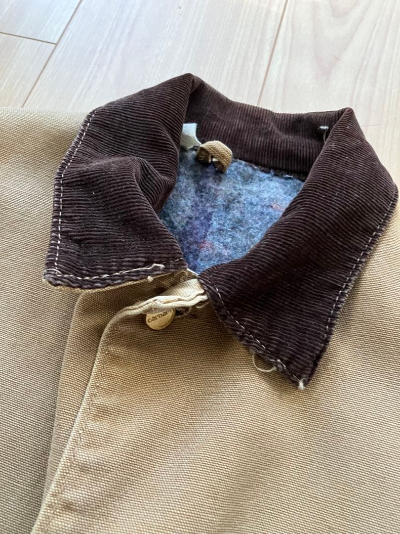 70s carhartt chore カバーオール　ジャケット　ボロ　カーハート