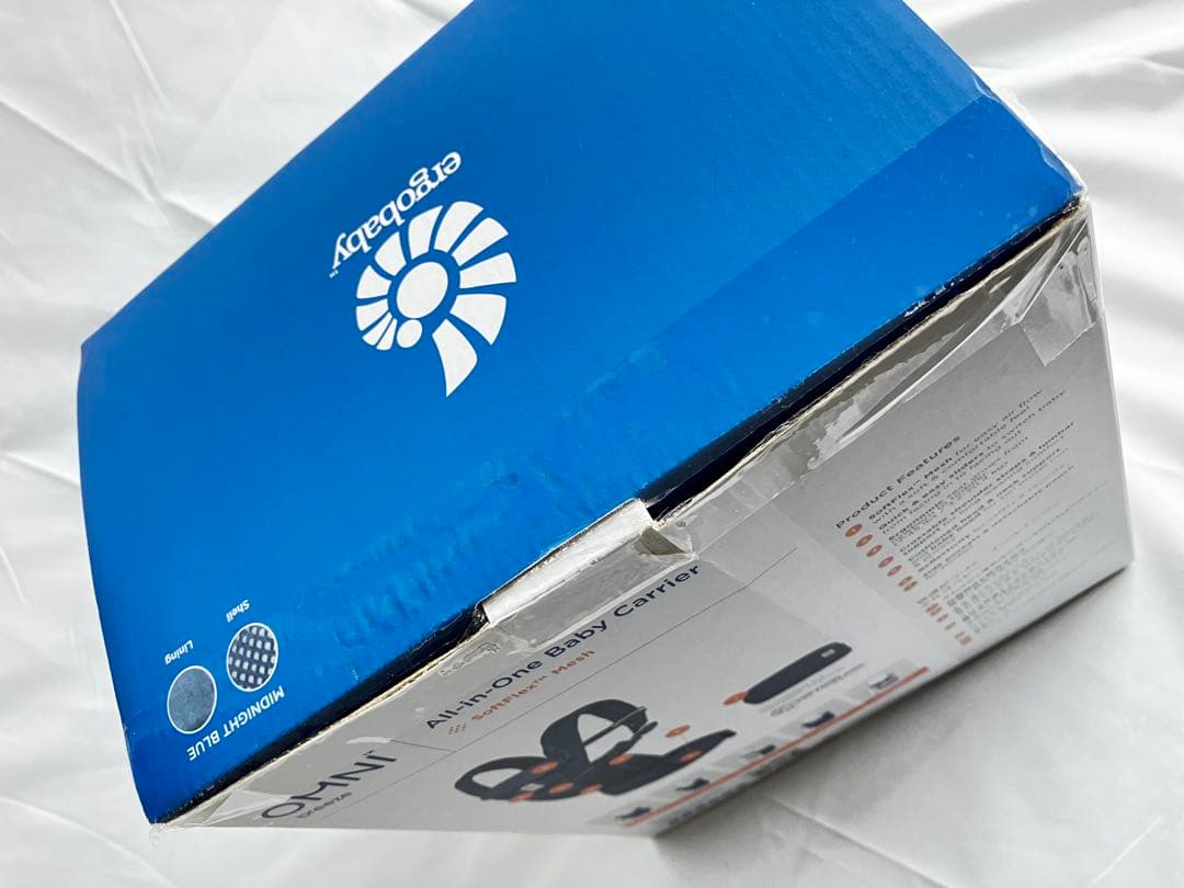 【付属品完備】ergobaby OMNI Breeze ミッドナイトブルー