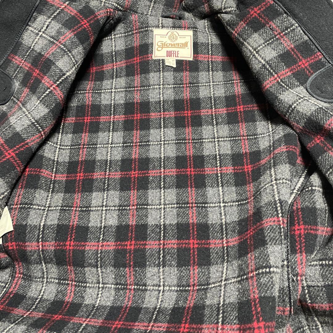 Gloverall 古着　ダッフルコート　ブラック　イングランド製