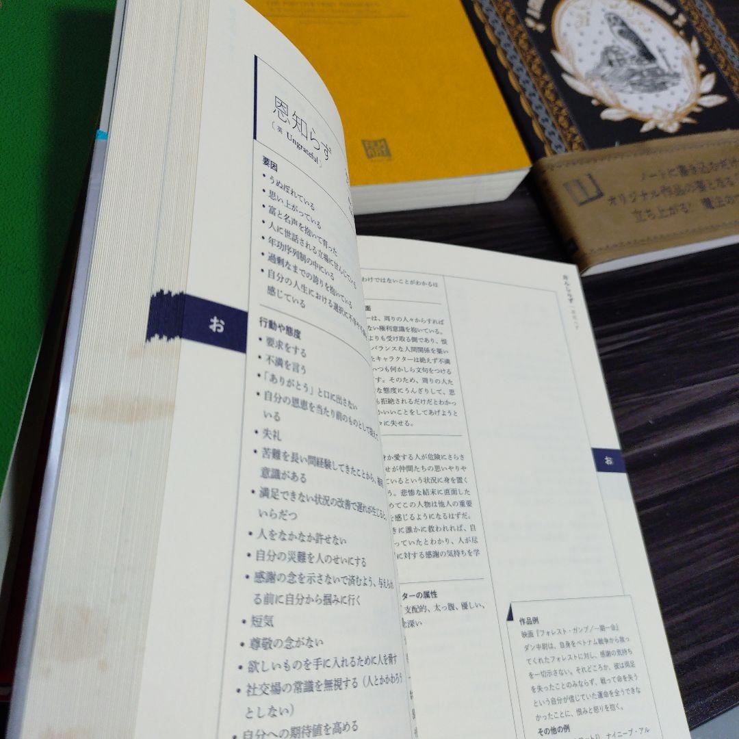 場面設定類語辞典 他