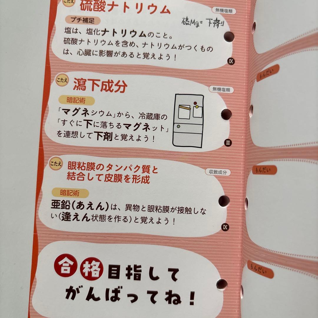 医薬品登録販売者試験対策 ズルい!合格法 登販魔神のゴロカード　ズルゴロ