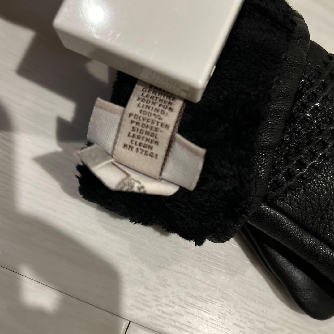 UGG アグ　本革手袋　Mサイズ　黒ブラック　レディース　メンズ　ユニセックス
