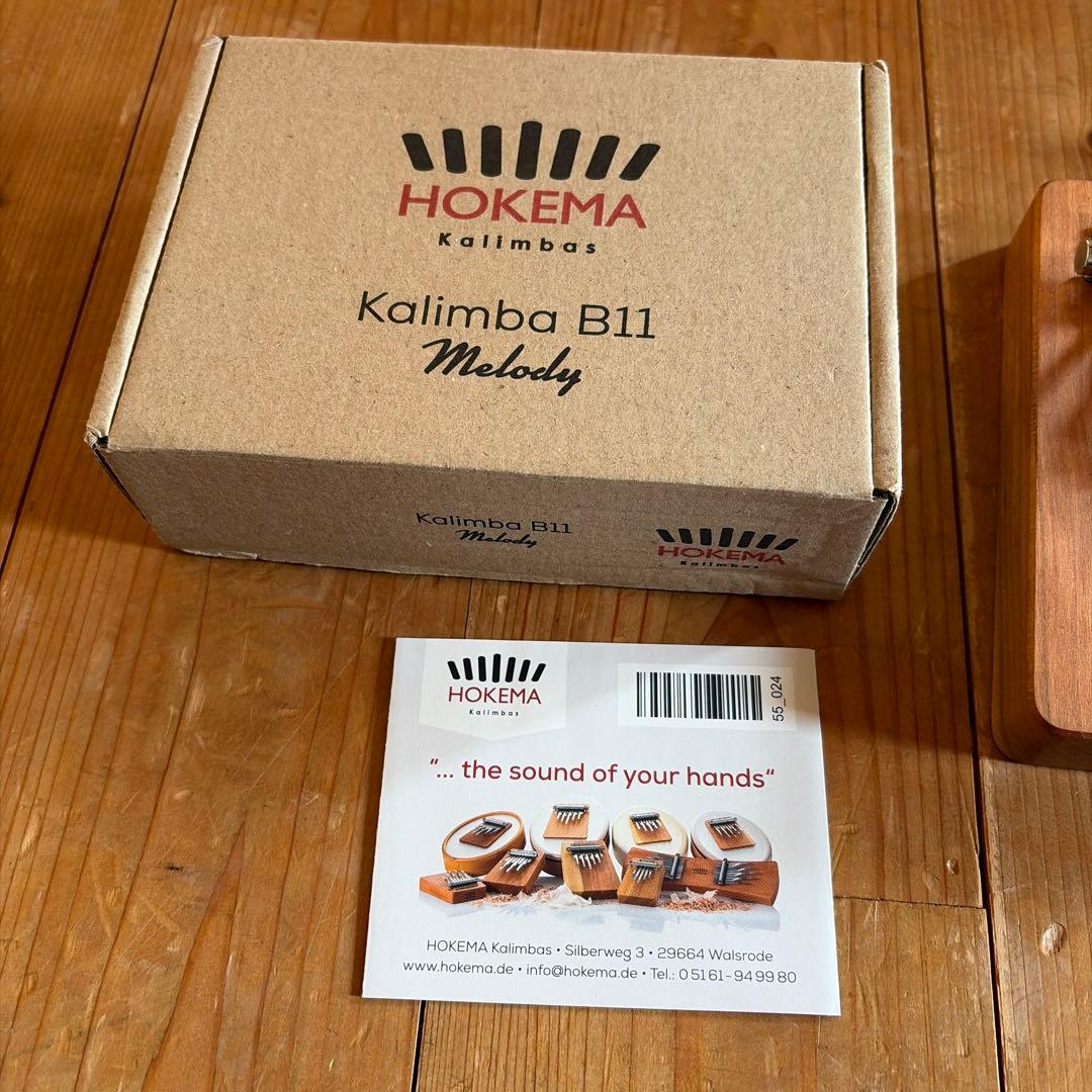 1/9まで HOKEMA Kalimba B11