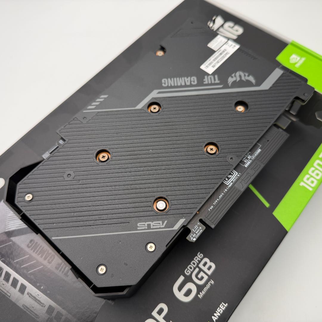 ⑤ASUS TUF-GTX1660TI-T6G-EVO-GAMING グラボ