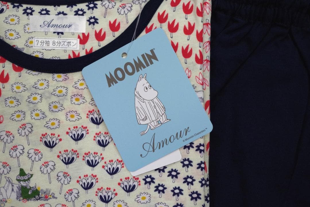 【新品】ムーミンMOOMIN/アムール　春夏物パジャマ（LL) A10