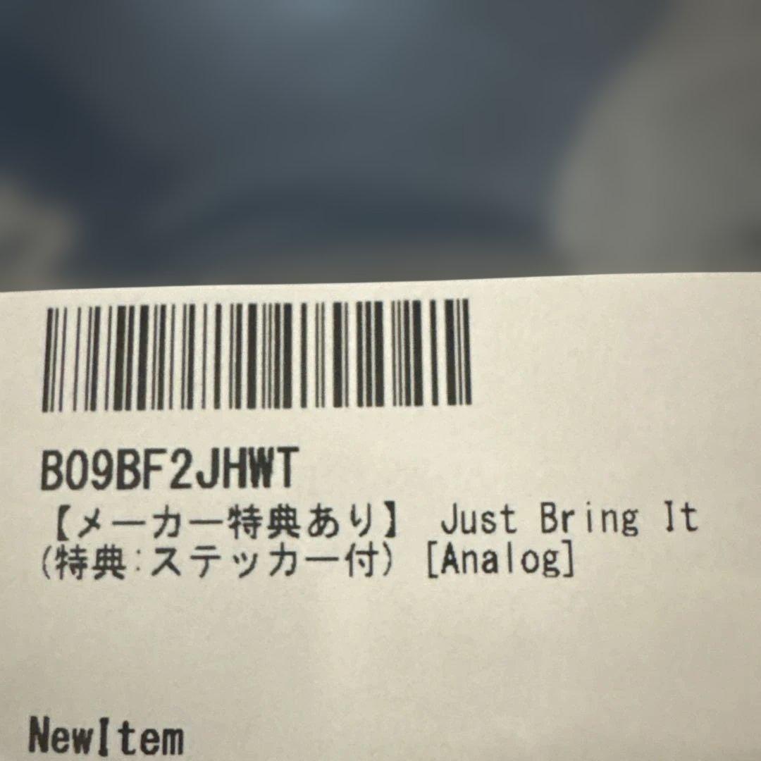BAND-MAID Just Bring It アナログレコード