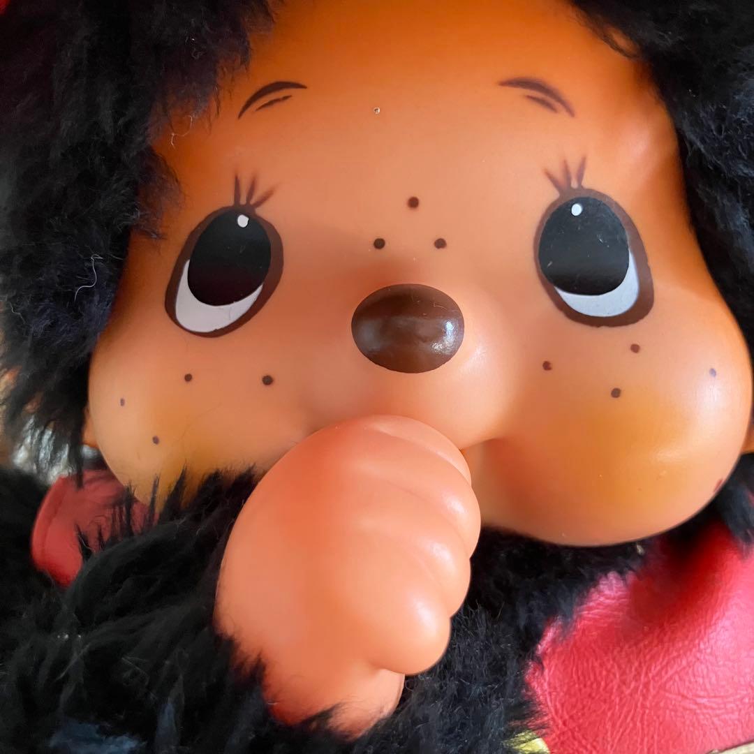 【椅子付✨レア！特大】昭和レトロ モンチッチ？大助くん？ヴィンテージ ぬいぐるみ