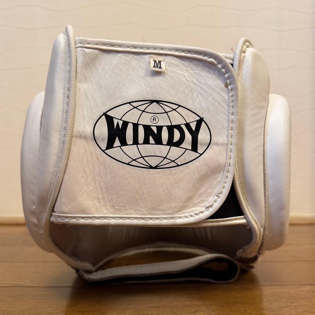 WINDY HPM ヘッドギア M ホワイト フルフェイスタイプ 中古美品