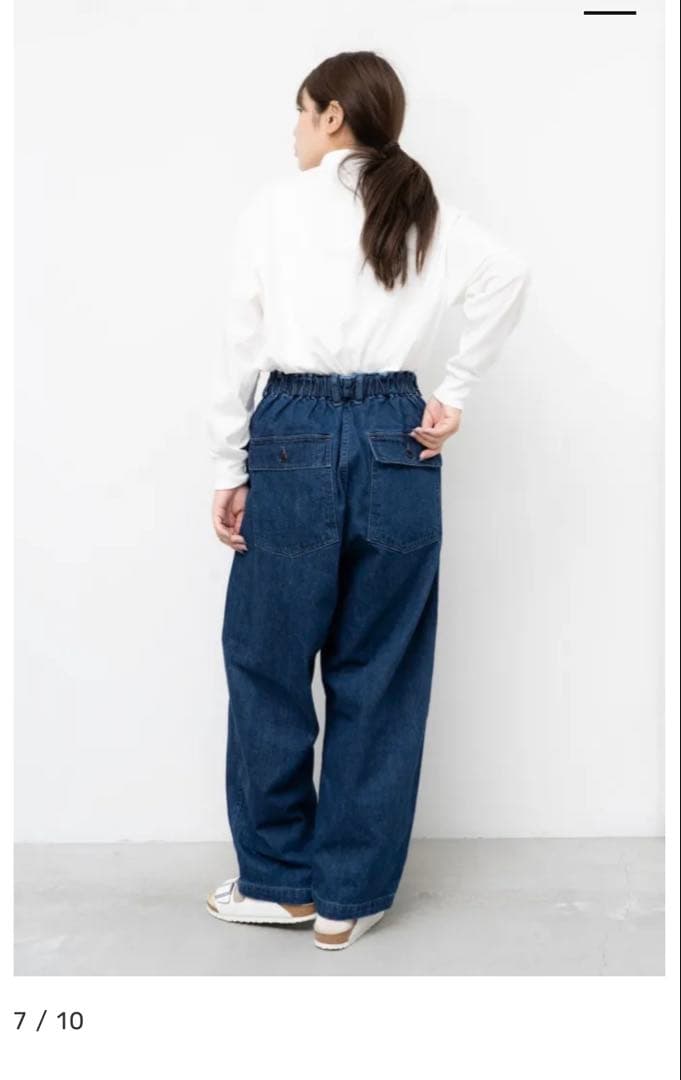 【ORDINARY FITS】オーディナリーフィッツ デニムパンツ サイズ0