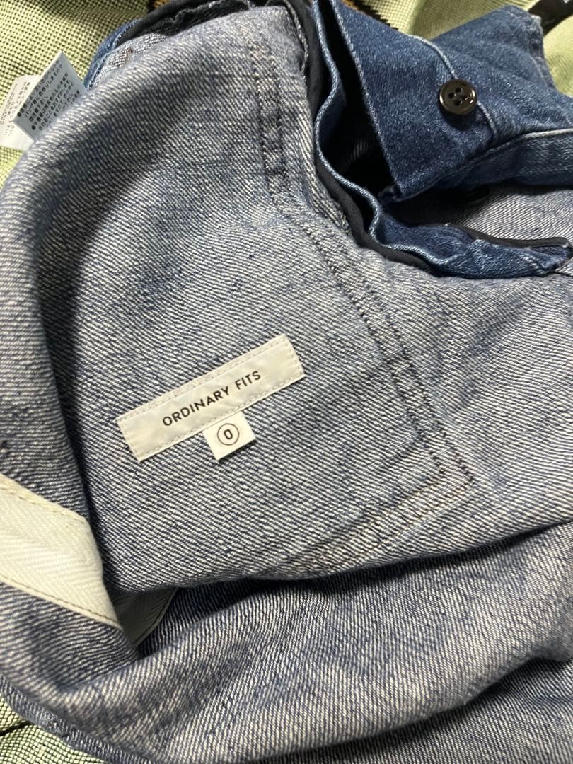 【ORDINARY FITS】オーディナリーフィッツ デニムパンツ サイズ0
