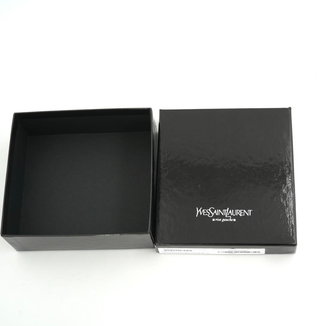 ✨新品未使用・箱付き✨　Yves Saint Laurent ミニ財布　クロコ