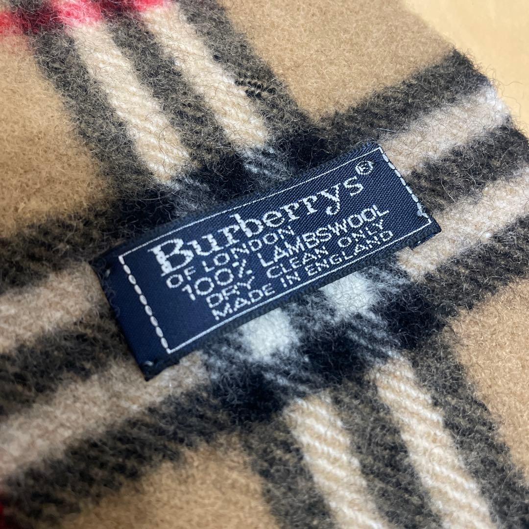 Burberry マフラー 英国製