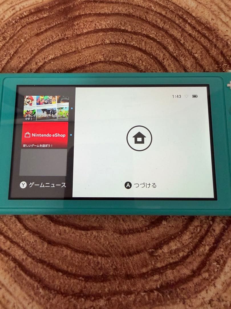 Nintendo Switch Lite ターコイズ本体のみ　箱無し