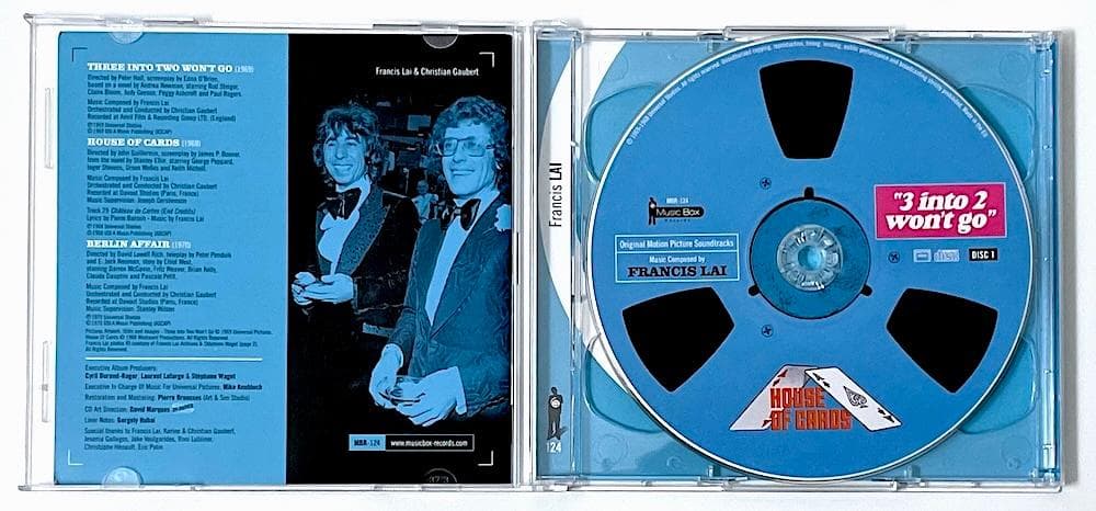廃盤 750枚限定盤 フランシス・レイ ユニバーサル サウンドトラック〈2枚組〉