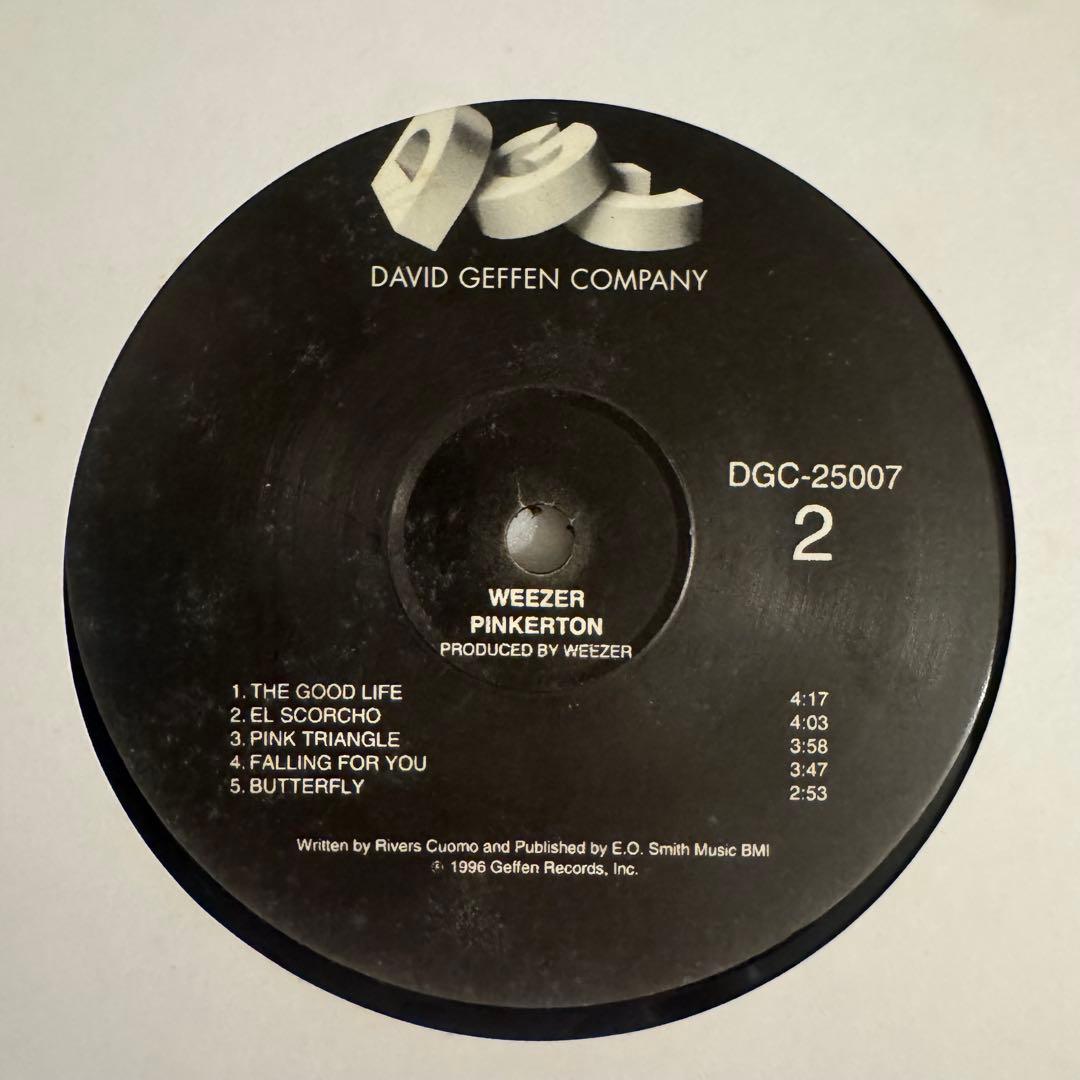 Weezer - Pinkerton レコード