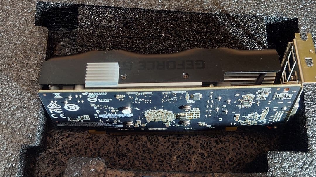nvidia GTX 1650 グラフィックボード 美品　箱付き　msi