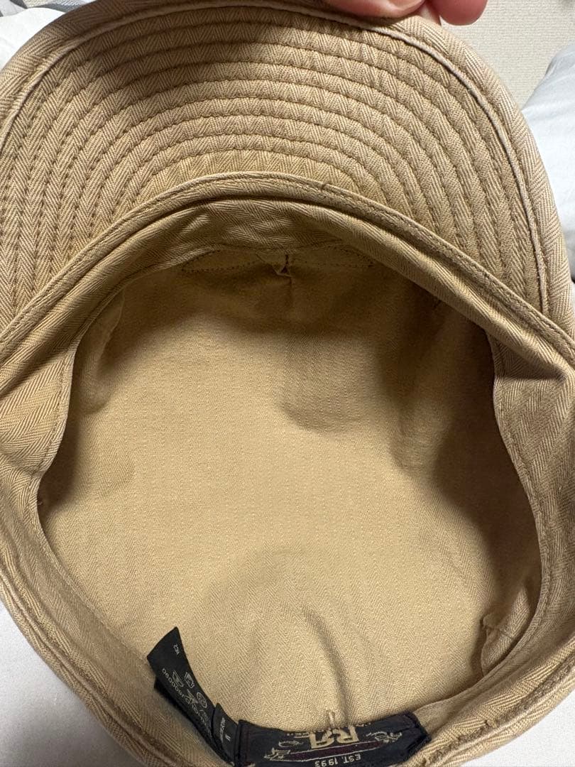 RRL ワークキャップ　キャスケット