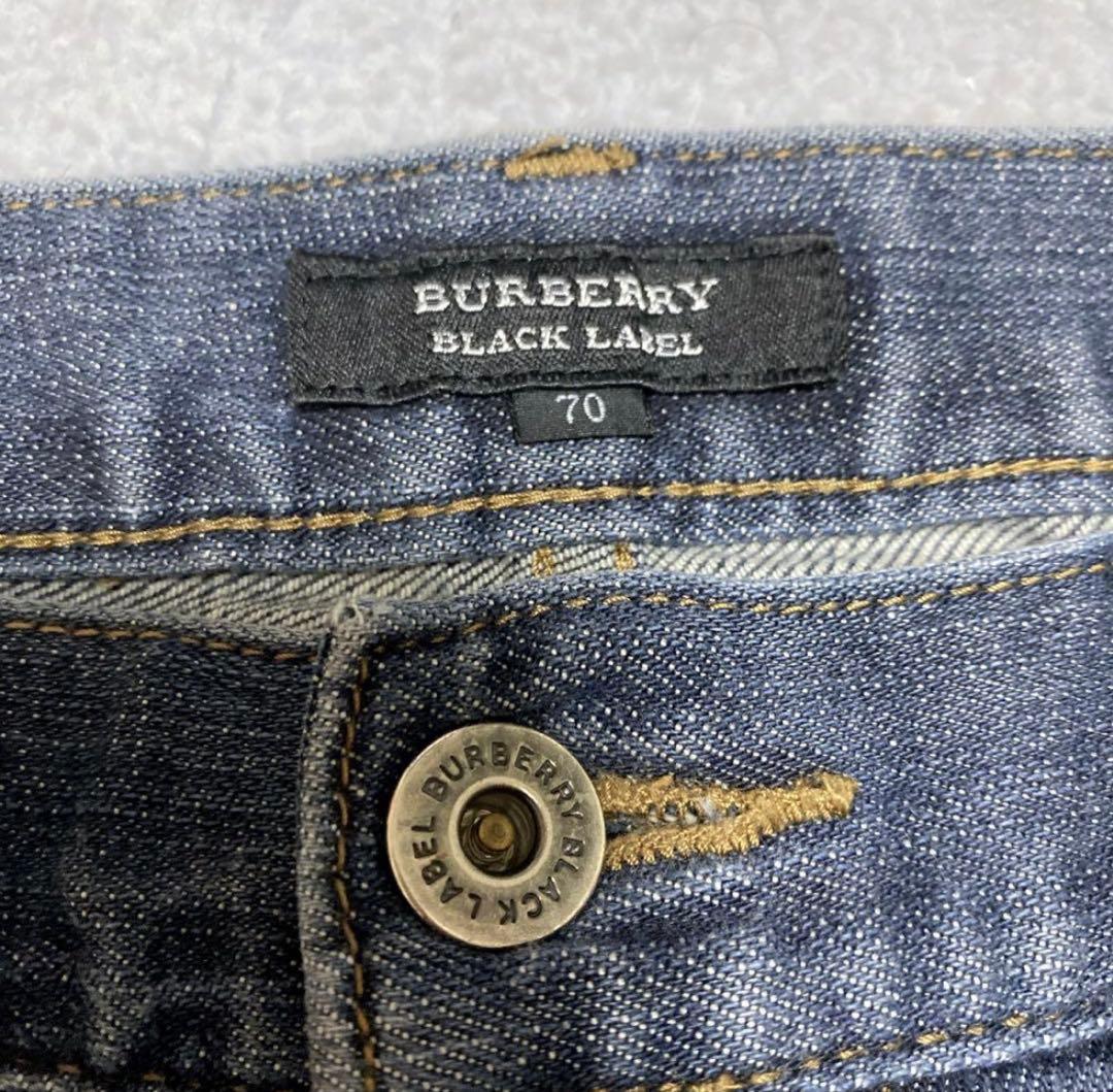 Burberryローライズブーツカットフレアデニム　Y2K