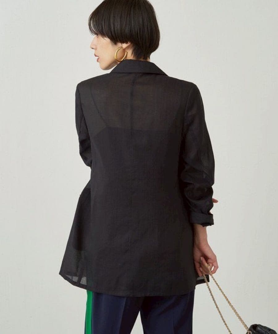 Loungedress ラウンジドレス シアーテーラードジャケット