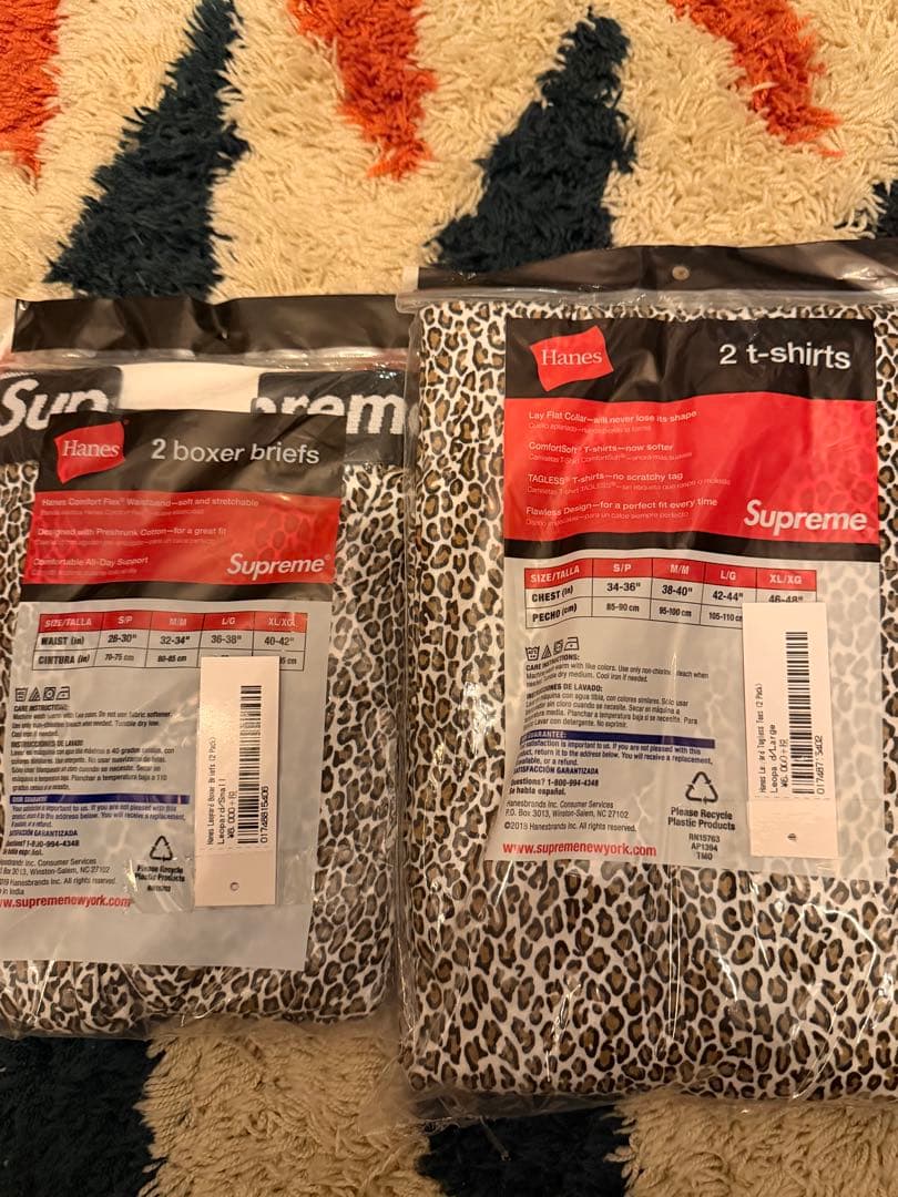 Supreme ヒョウ柄 Tシャツ パンツ　セット