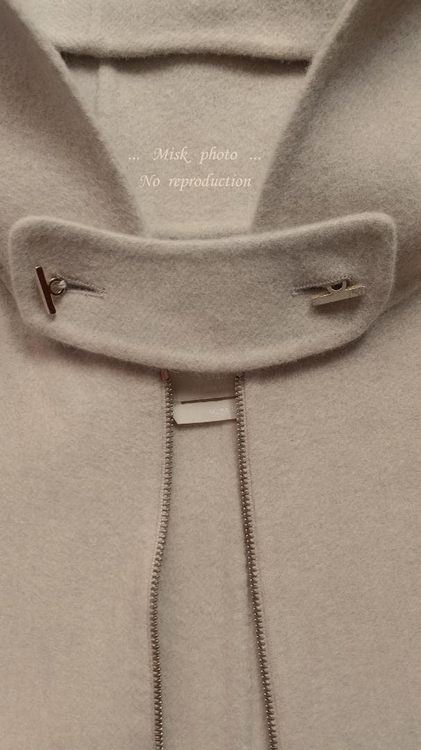'S Max Mara スタイリッシュダブルフェイスフーディコート JI40