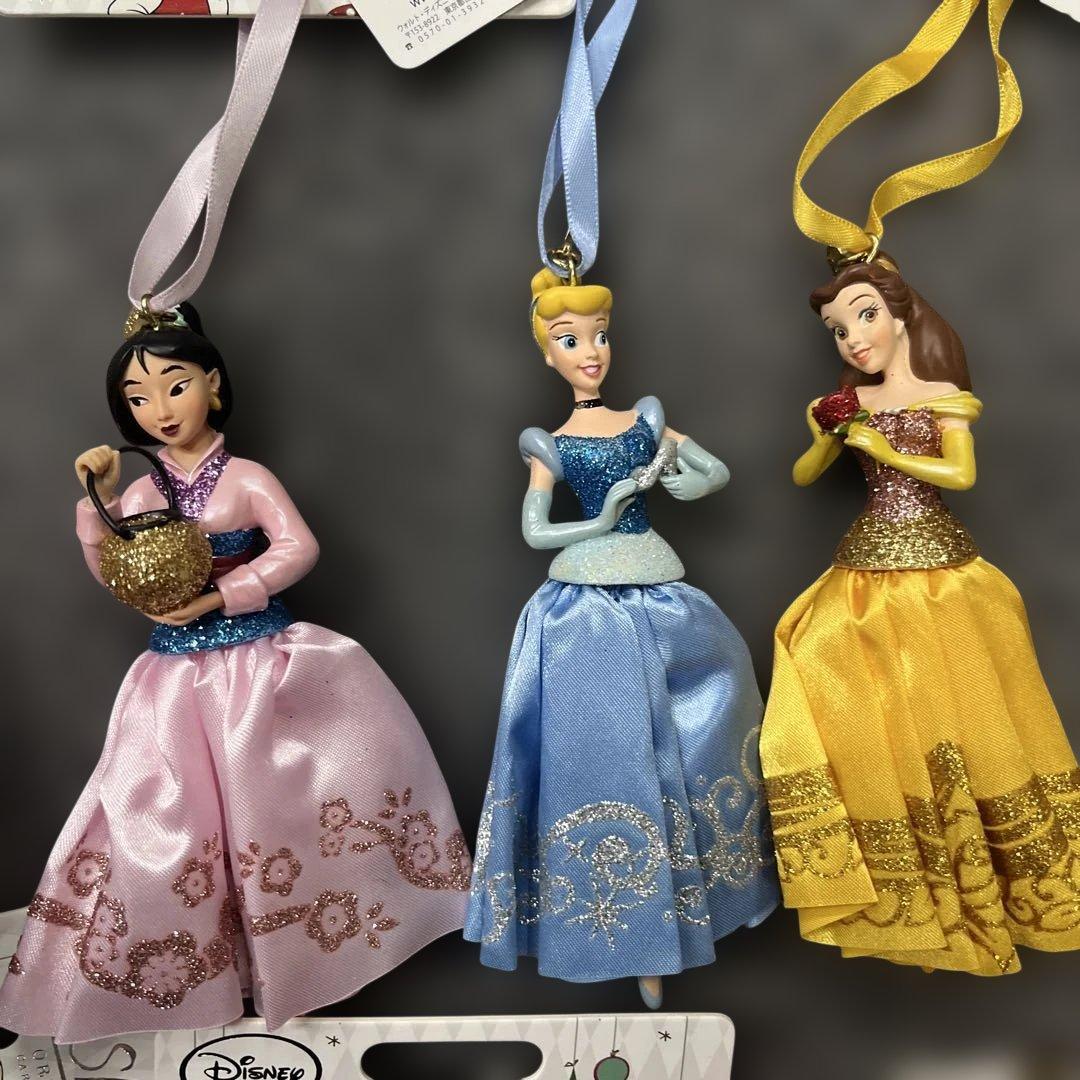 m*o様 新品　ディズニーストア ディズニープリンセス オーナメント 10体 ま