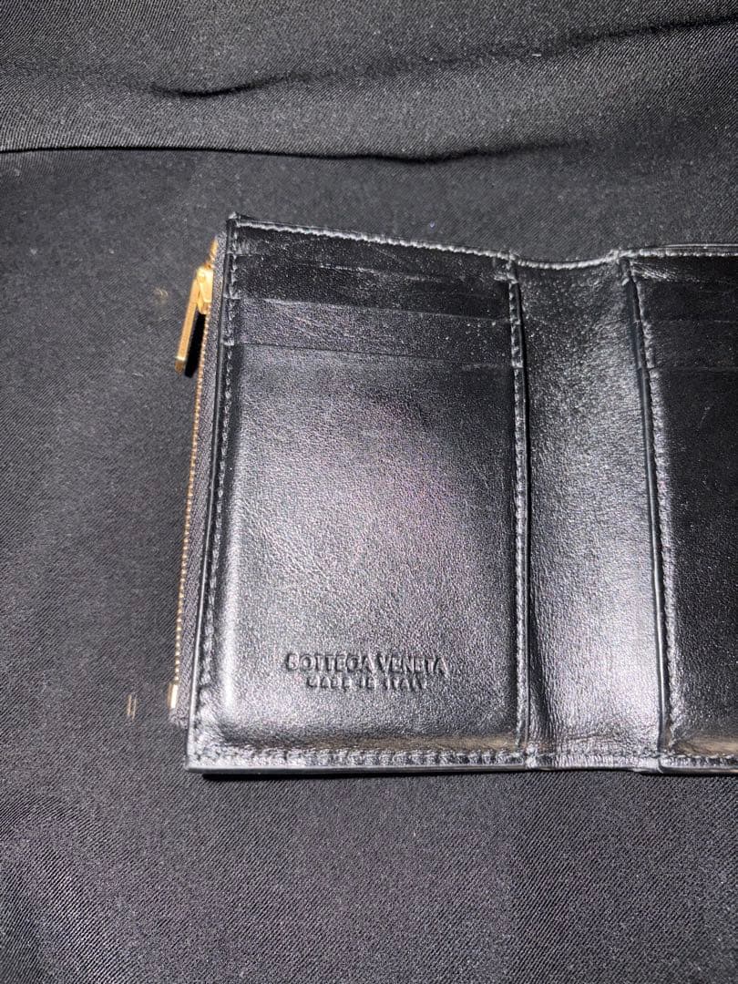 最安値 Bottega Ventta カセット イントレ 三つ折り ウォレット